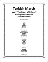 Turkish March Concert Band sheet music cover